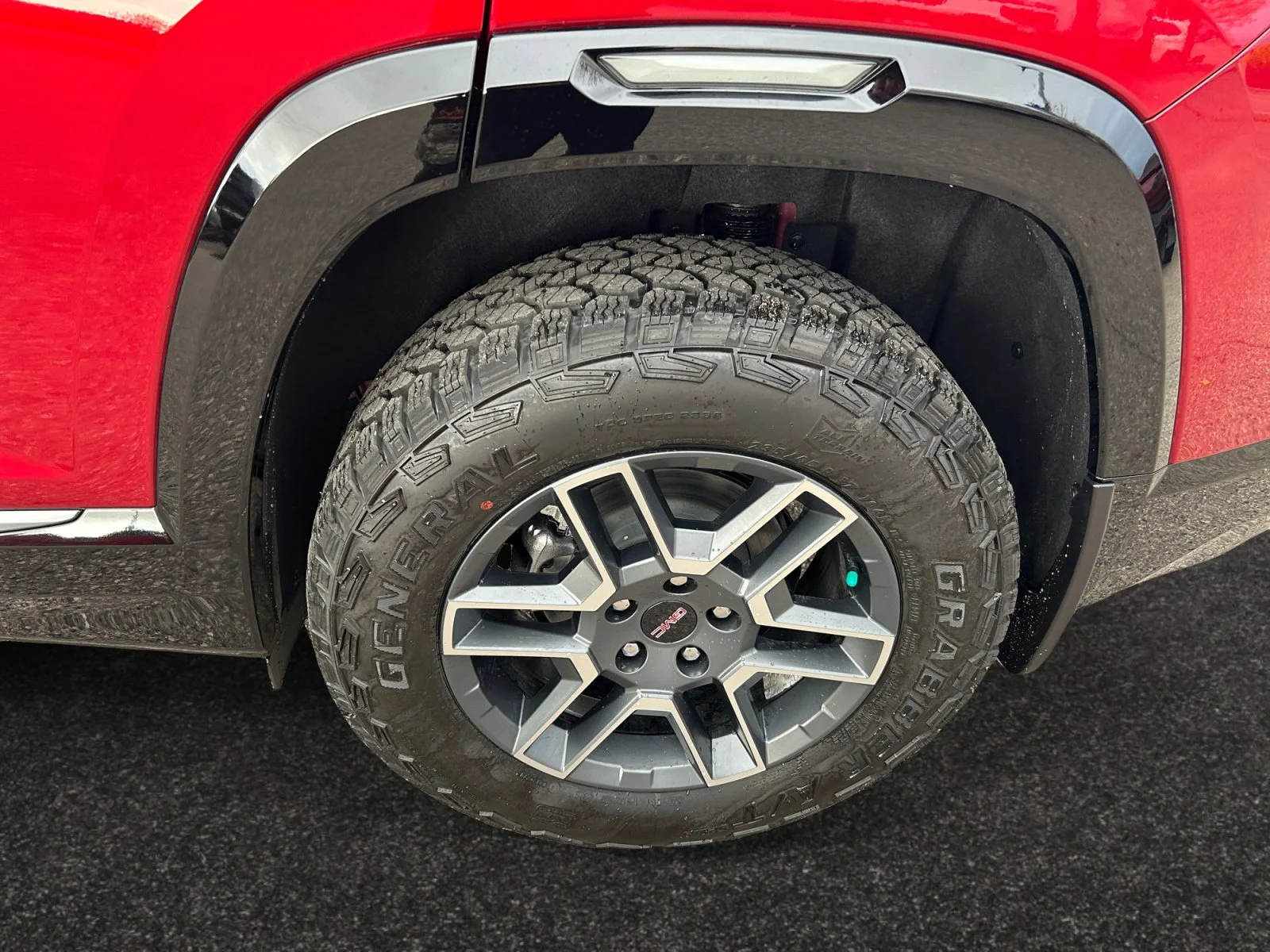 New 2026 Volcanic Red Tintcoat GMC AWD AT4 image 9