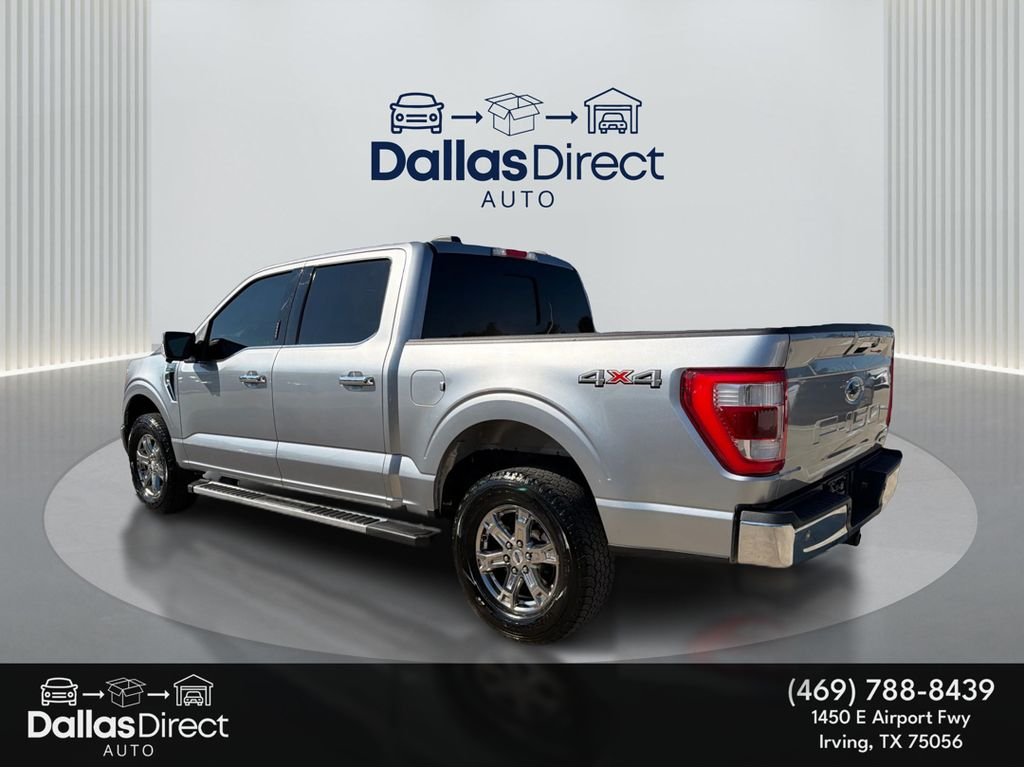Used 2023 Iconic Silver Metallic Ford LARIAT image 8