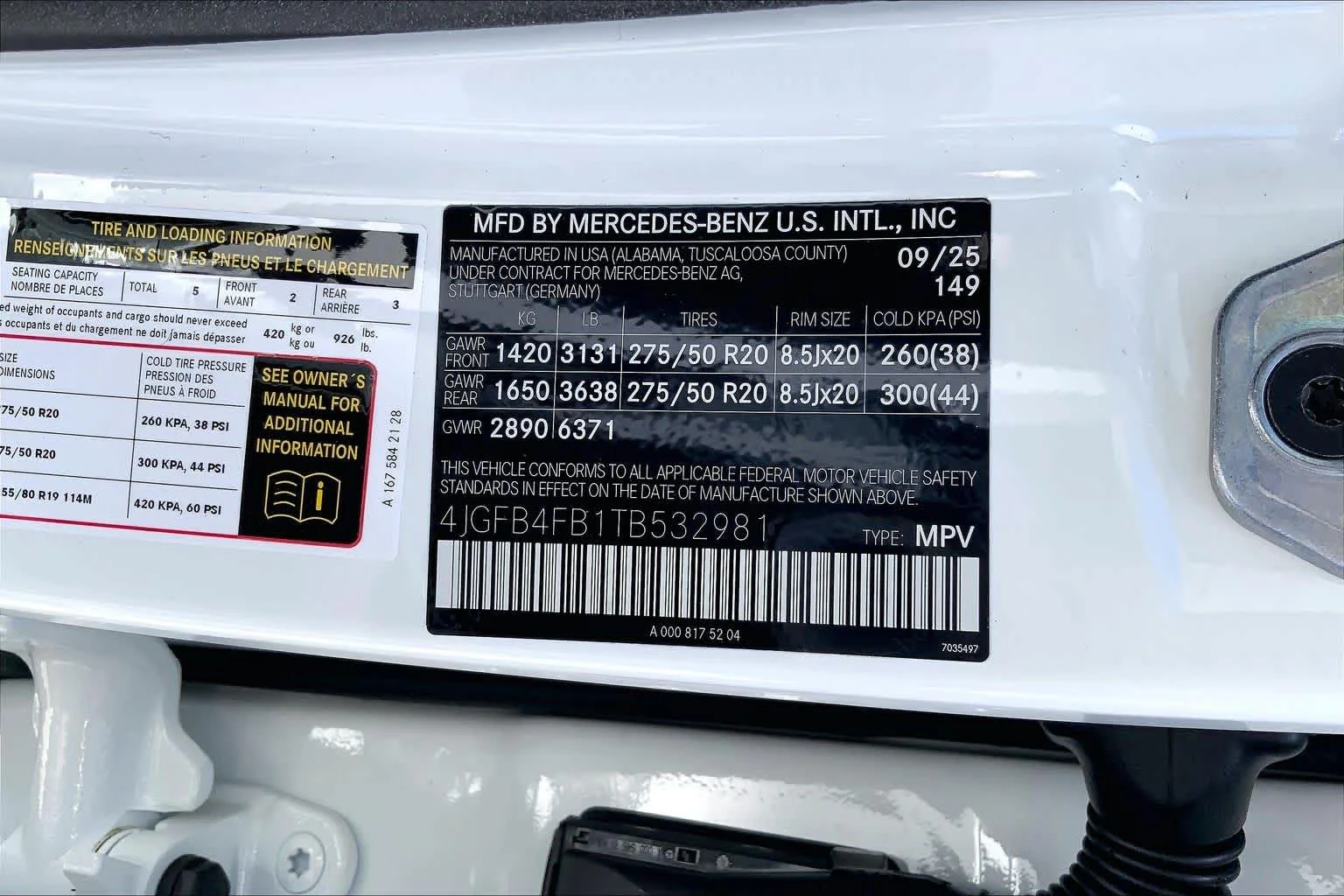 Certified Used 2026 Polar White Mercedes-Benz GLE 350 image 33