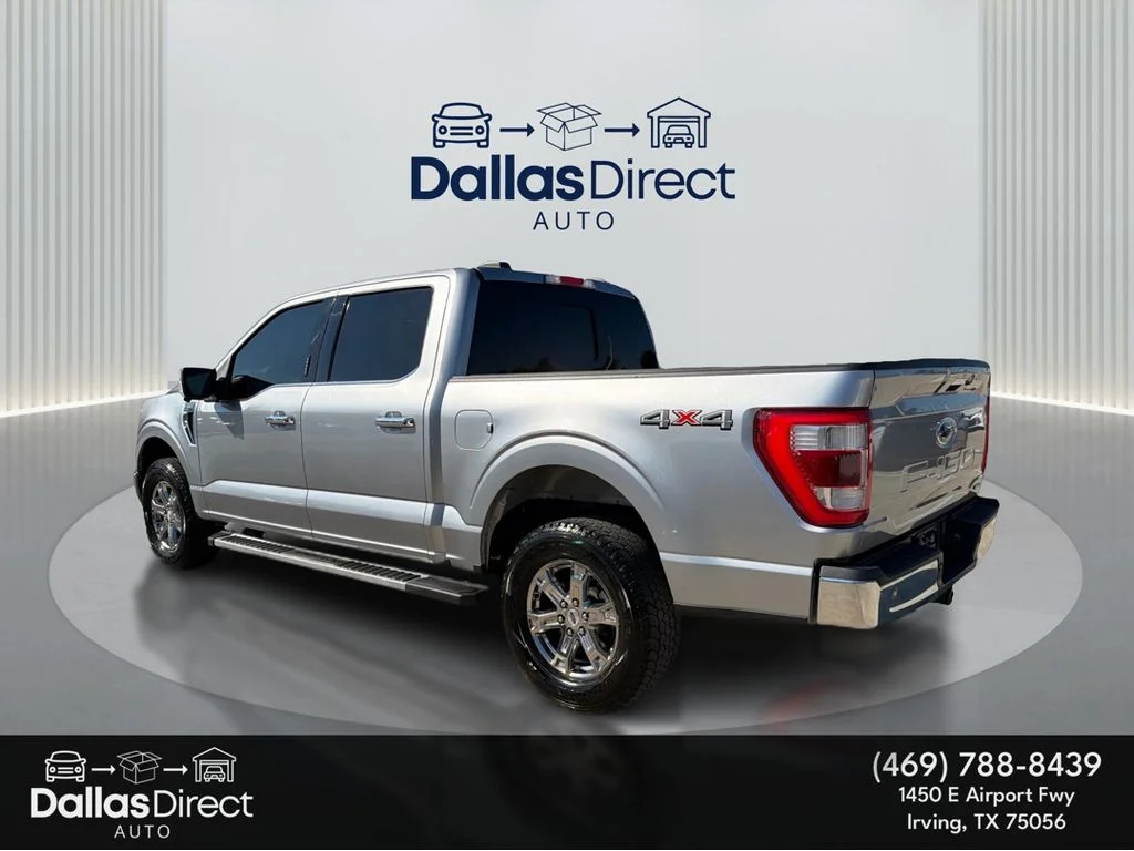 Used 2023 Iconic Silver Metallic Ford LARIAT image 8