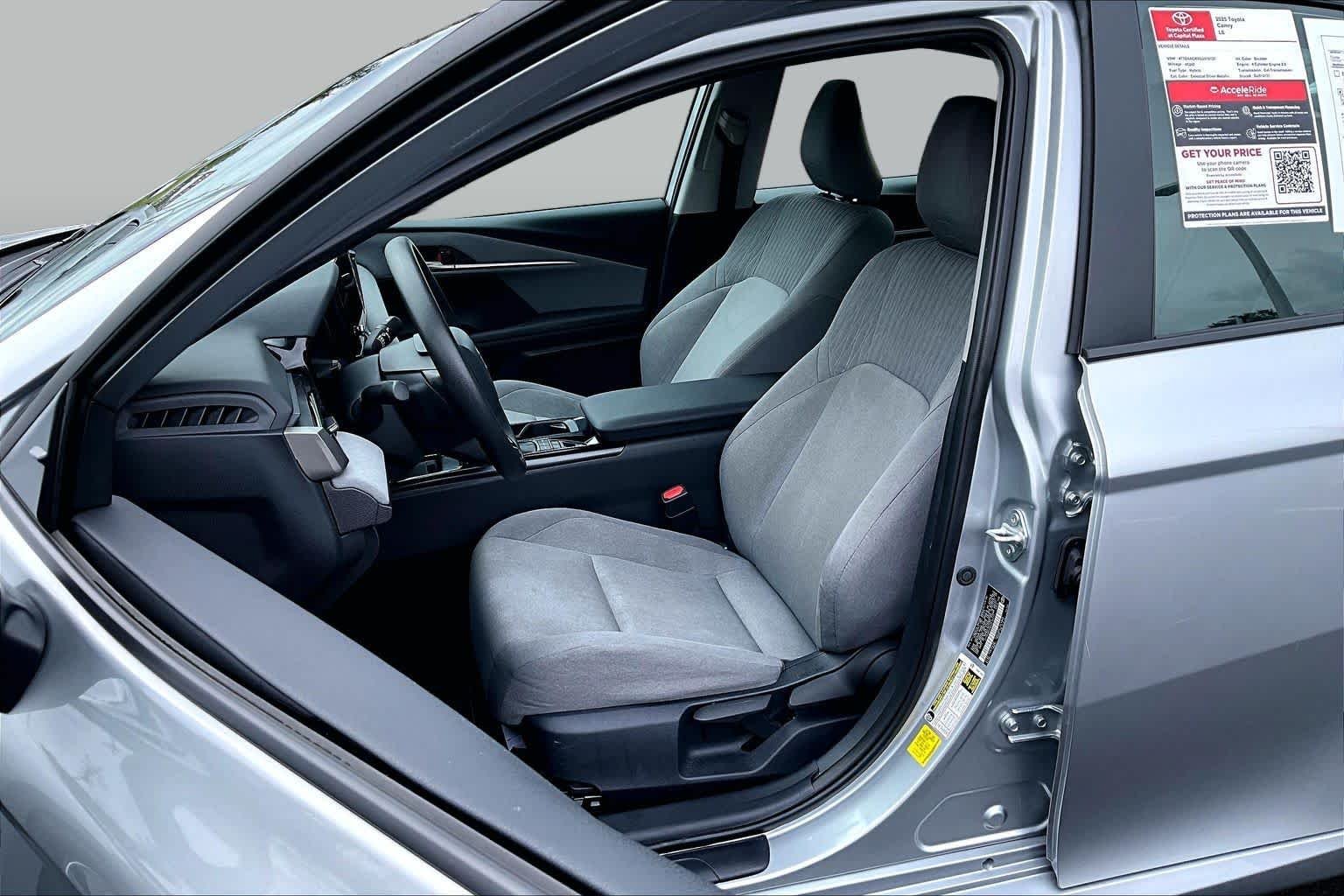 Used 2025 Celestial Silver Metallic Toyota LE image 8