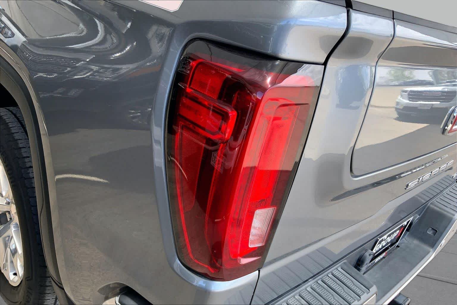 Used 2021 Satin Steel Metallic GMC SLT image 29