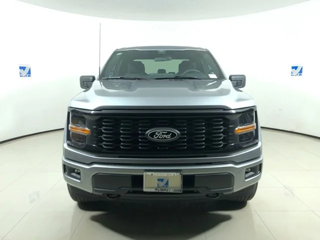 New 2025 ICONIC SILVER Ford STX w/STX Black Appearance Package Super Crew Cab image 8