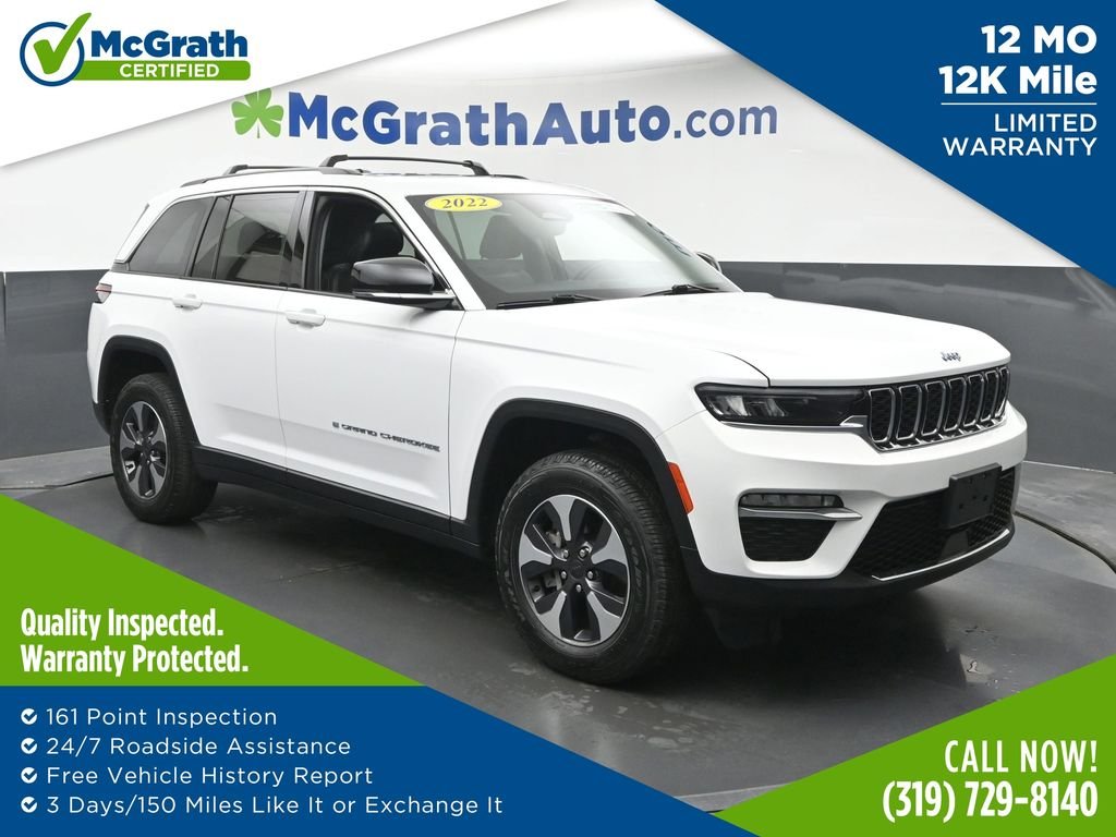 Used 2022 White Jeep 4xe image 1