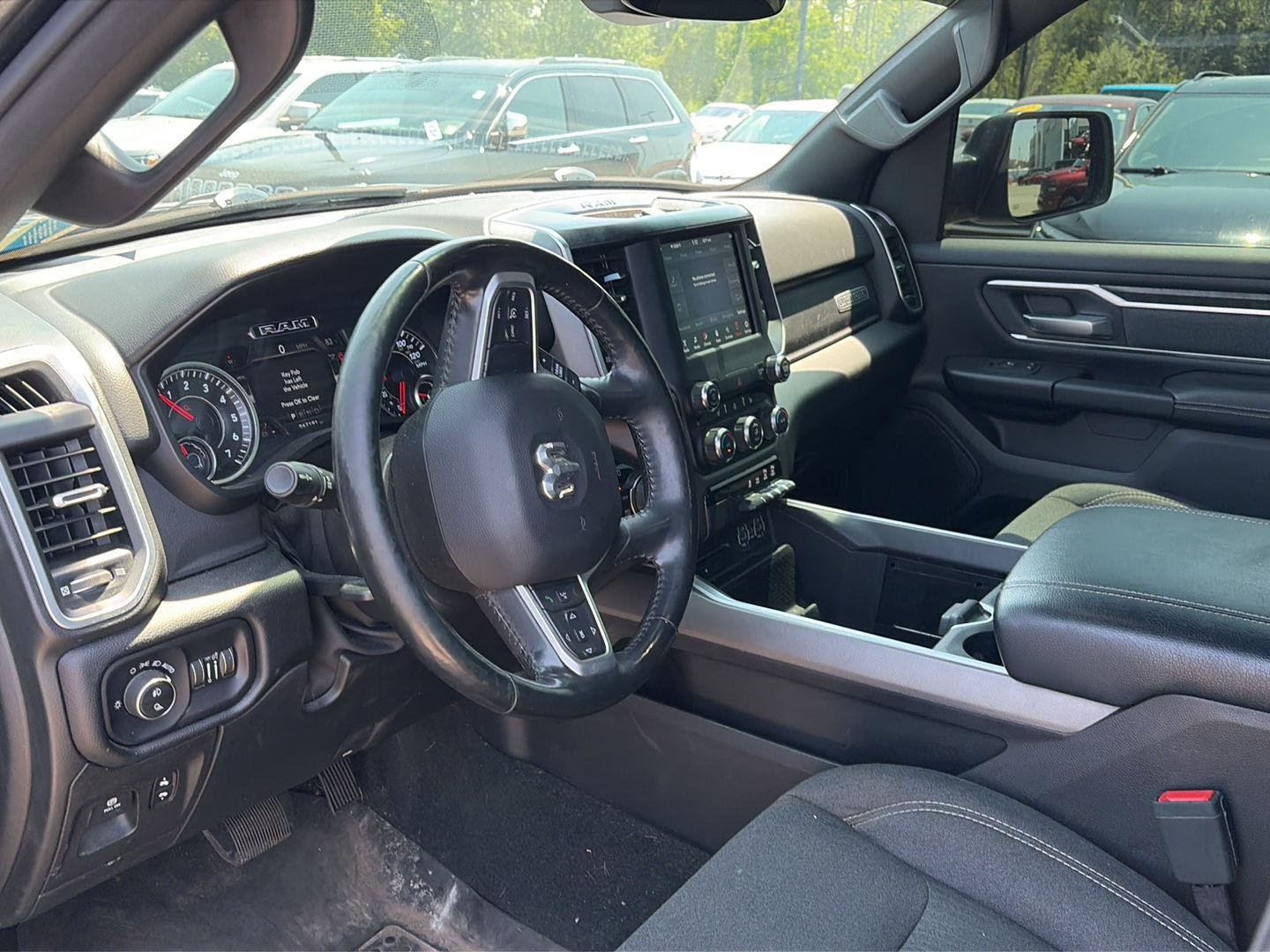 Used 2019 Diamond Black Crystal Pearlcoat Ram Big Horn/Lone Star image 5
