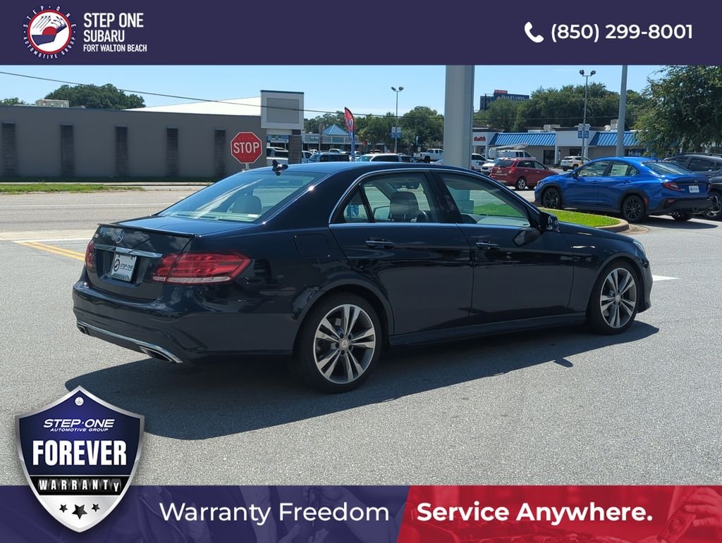 Used 2016 Blue Mercedes-Benz E 350 image 7