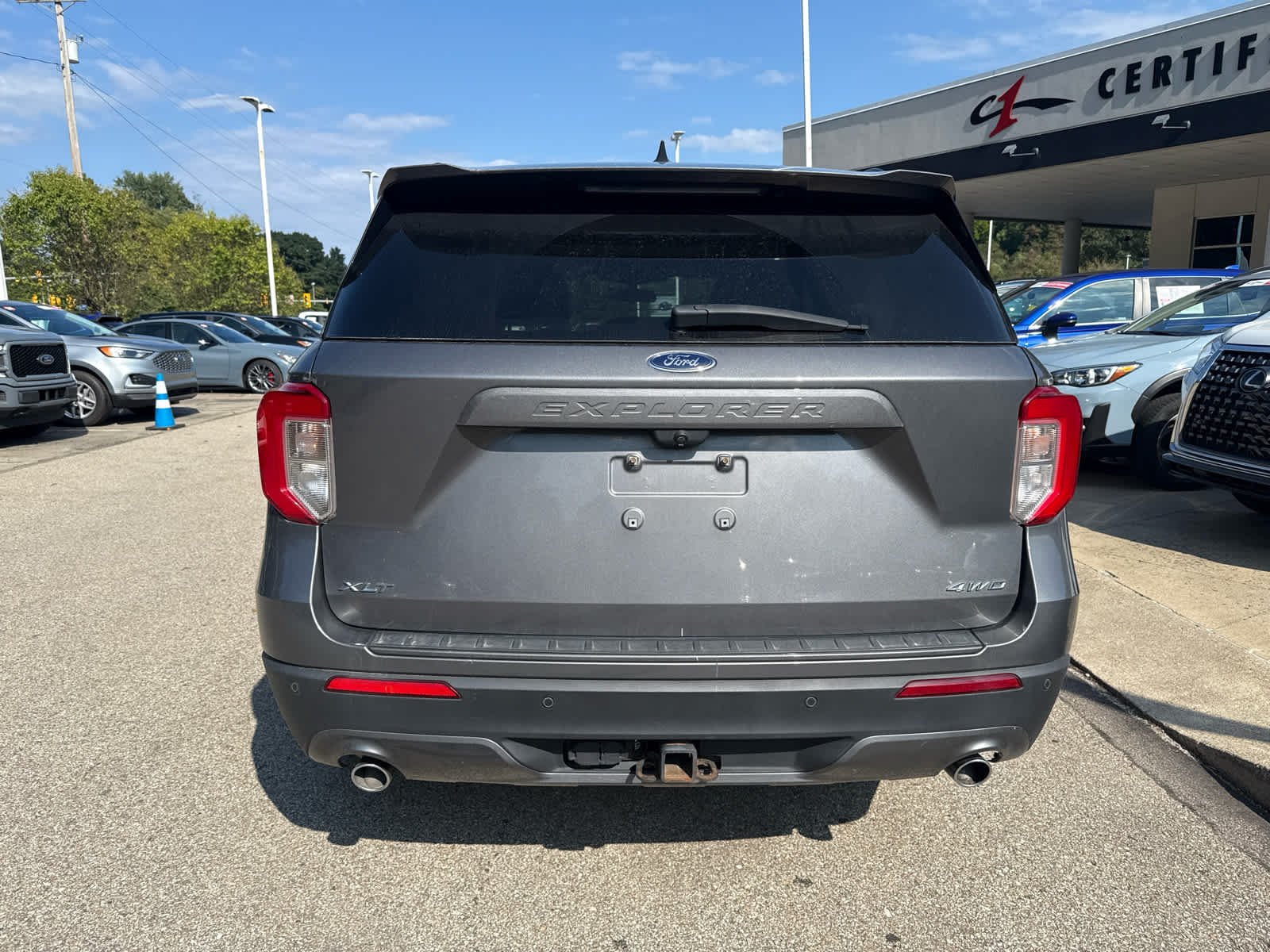 Used 2022 Gry/grey Ford XLT image 8