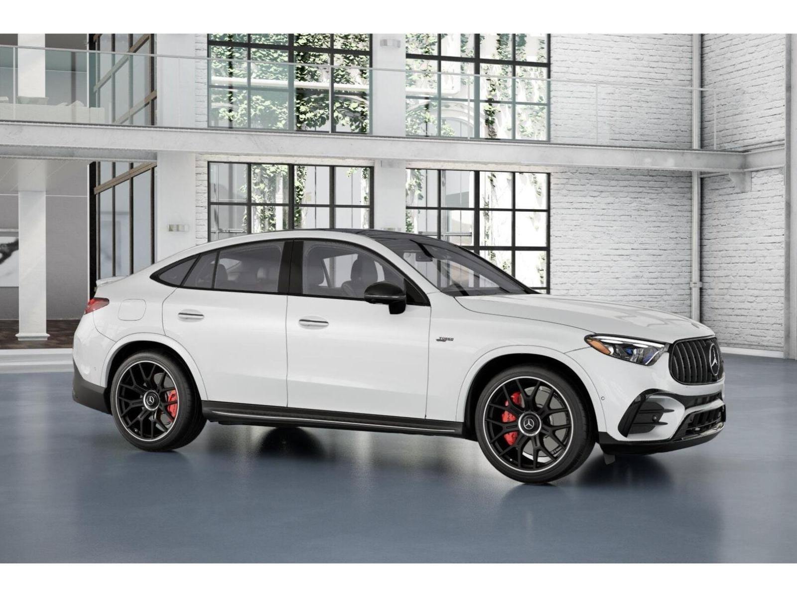 New 2027 MANUFAKTUR Moonlight White Metallic Mercedes-Benz AMG® GLC 53 4MATIC+ Coupe image 13