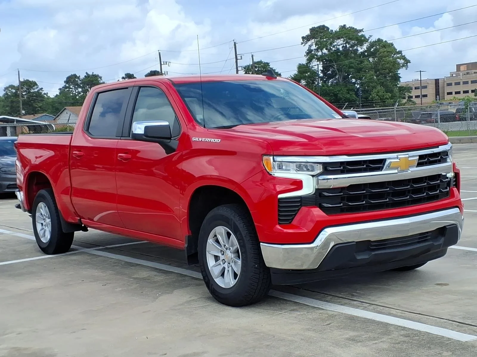 2025 Chevrolet Silverado 1500 LT Red at Robbins Nissan