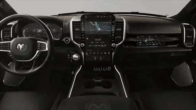 New 2026 Hydro Blue Pearl-Coat Exterior Paint RAM Laramie image 18