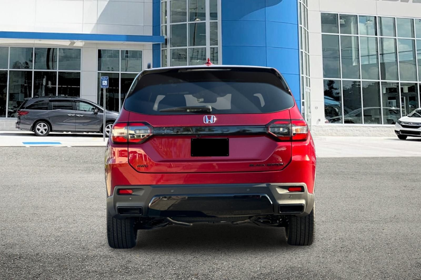 New 2026 Radiant Red Metallic II Honda Black Edition image 5