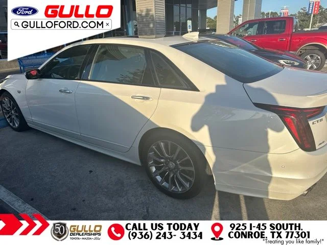 Used 2019 Crystal White Tri-Coat Cadillac 3.0L Twin Turbo Sport image 6