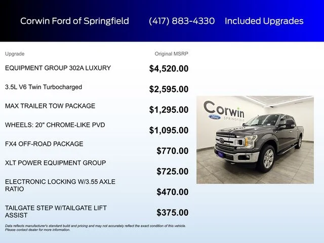 Certified Used 2018 Magnetic Metallic Ford XLT image 5