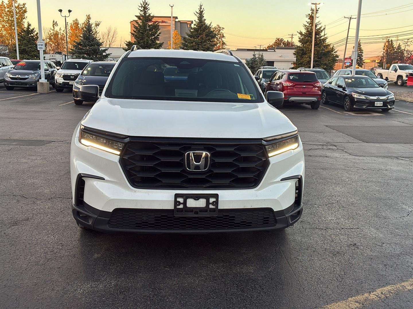 Used 2025 Platinum White Pearl Honda Sport image 17