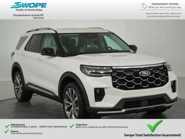 2025 Ford Explorer Platinum