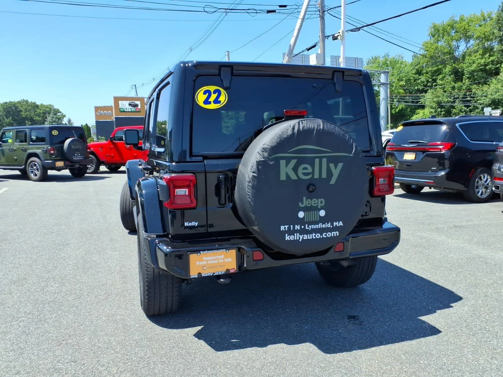 Certified Used 2022 Black Clearcoat Jeep Unlimited High Altitude image 10