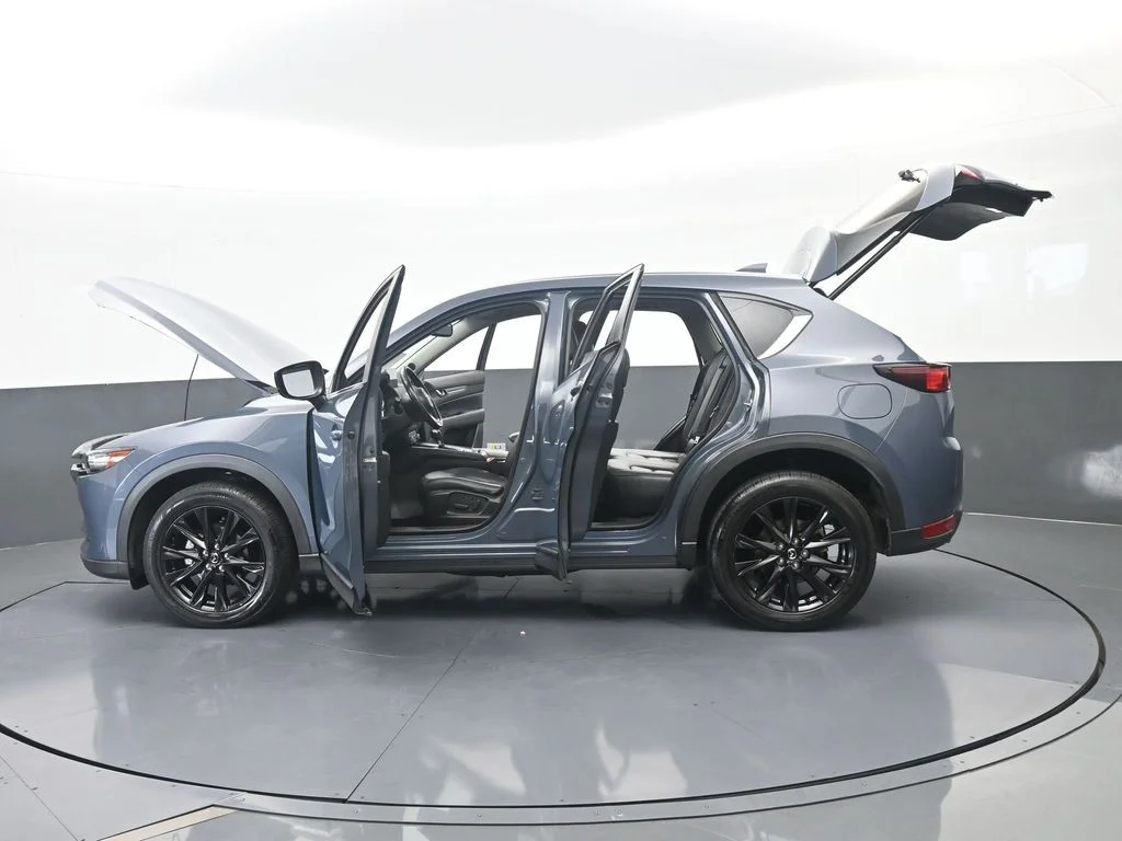 Used 2021 Polymetal Gray Mazda Carbon Edition image 76