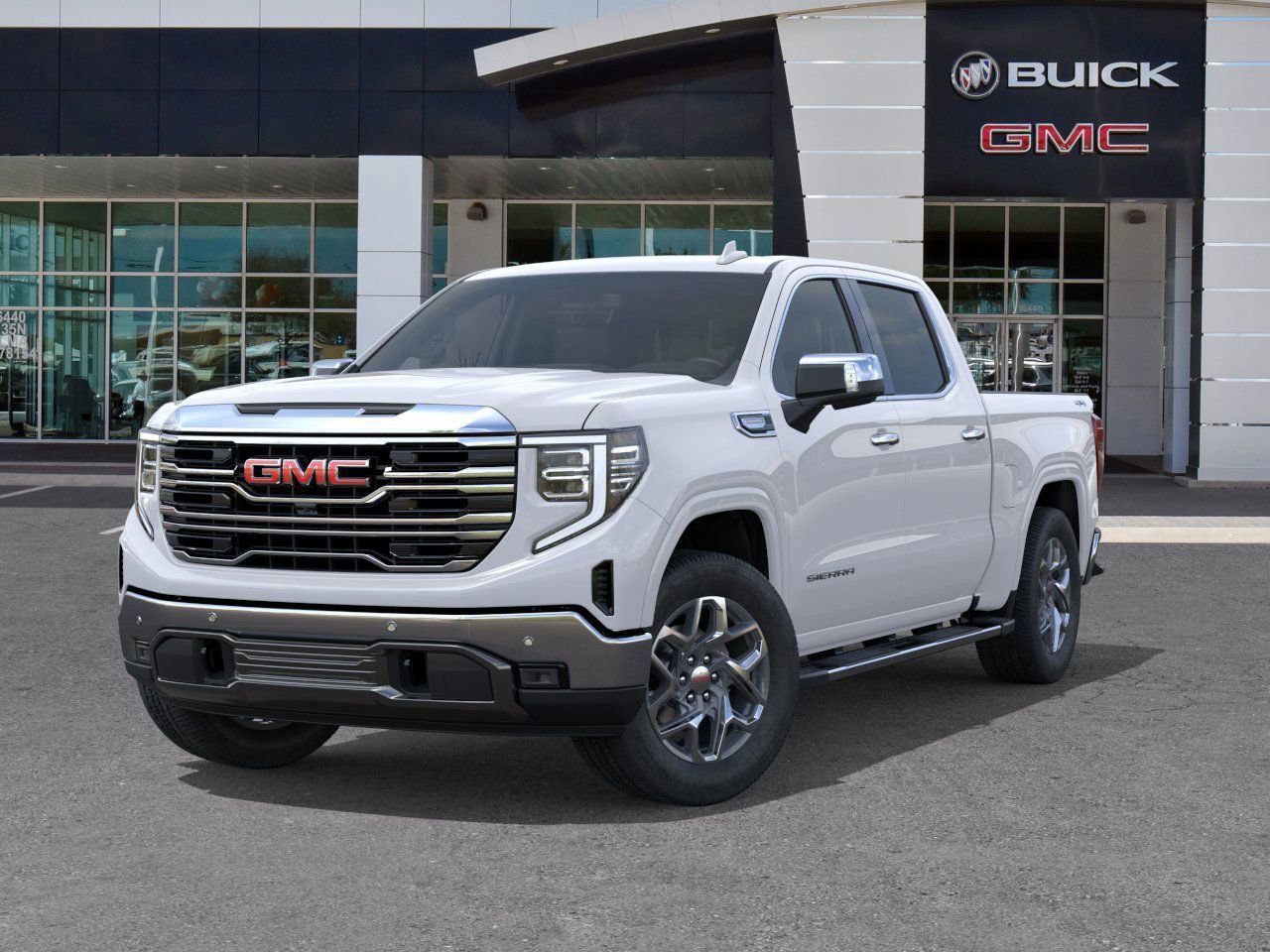 New 2026 Summit White GMC SLT image 7