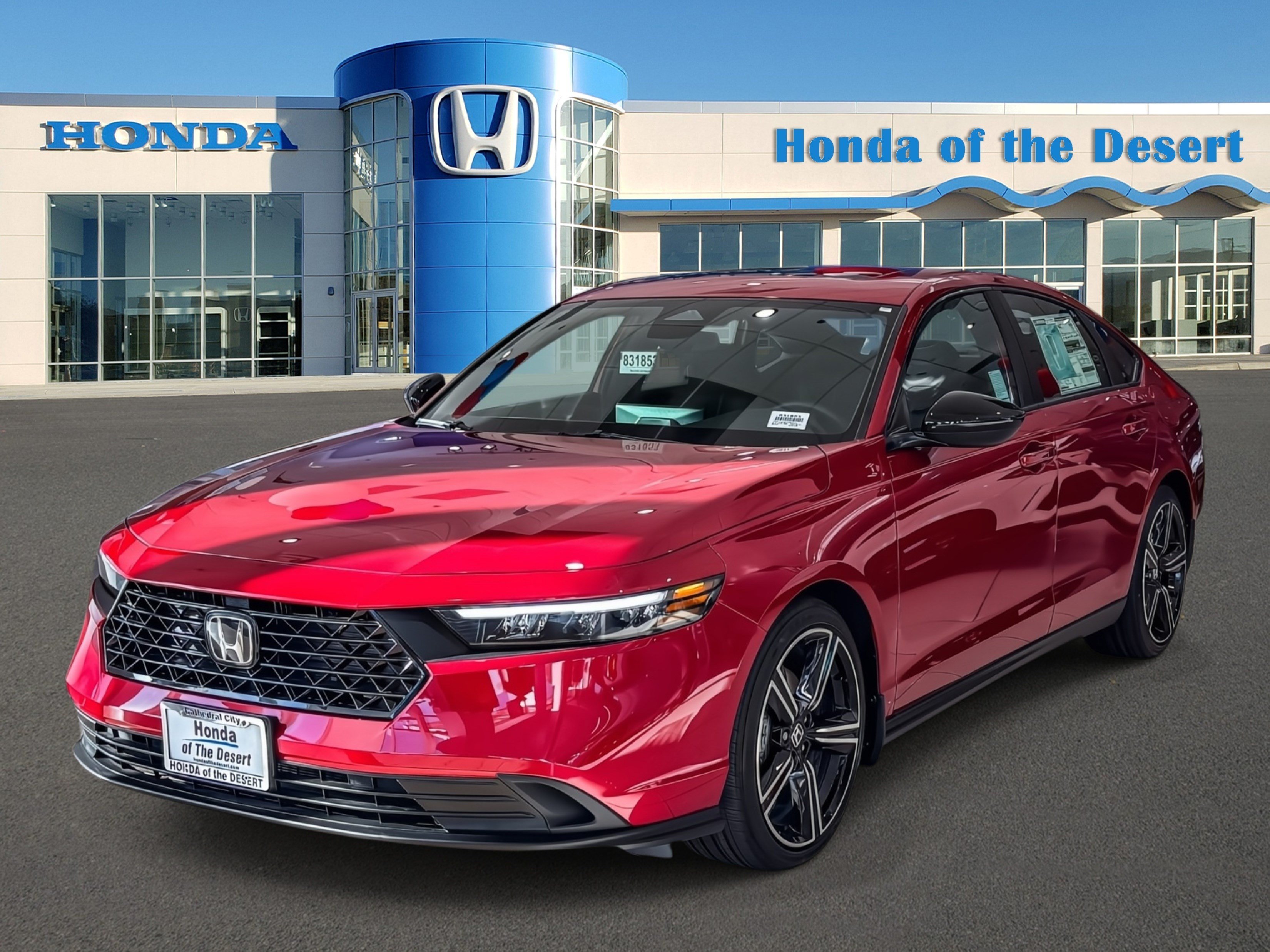 New 2026 Radiant Red Metallic Honda Sport image 3