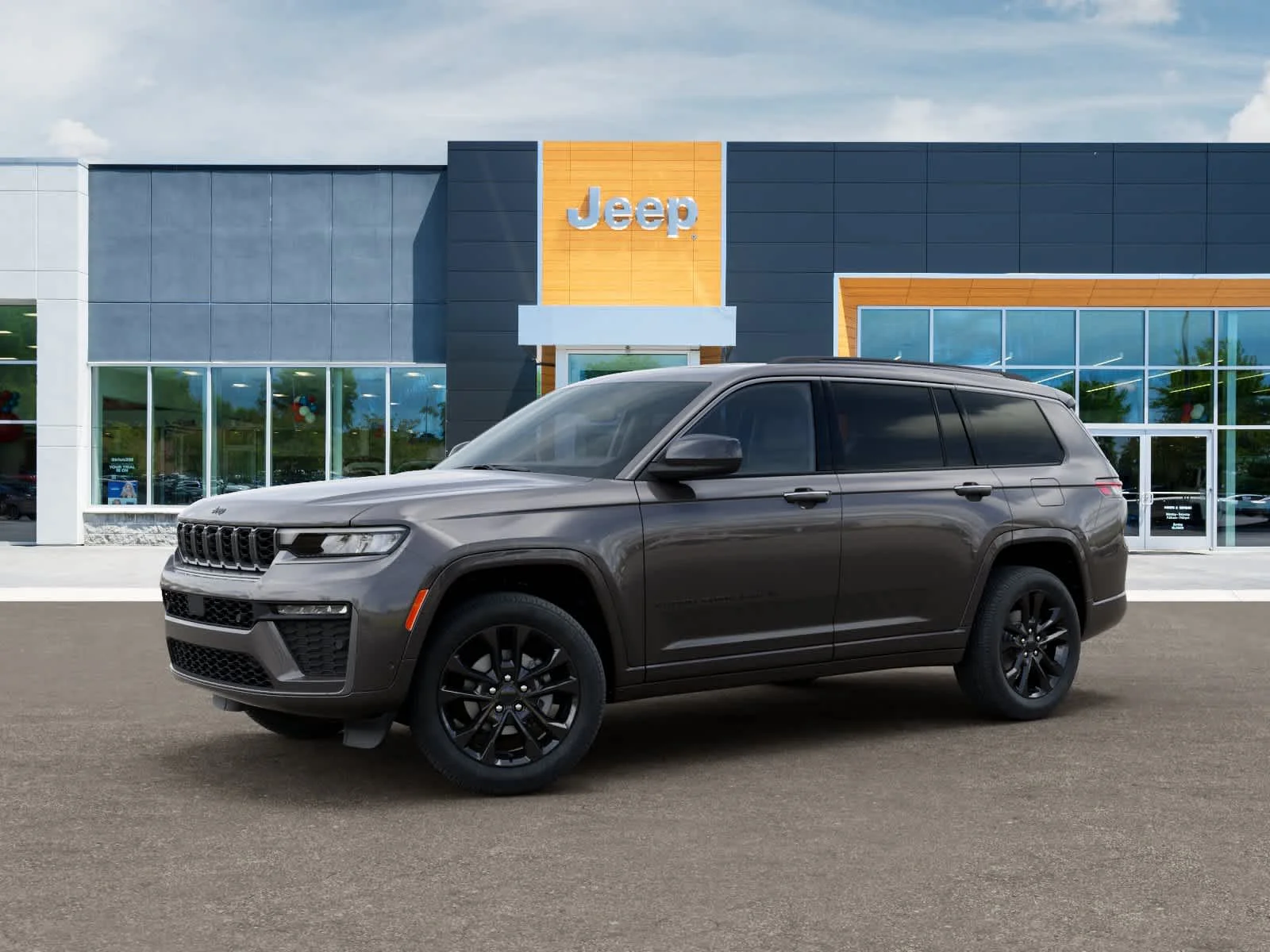 New 2026 Baltic Gray Metallic Clear-Coat Exterior Paint Jeep Limited Reserve image 2