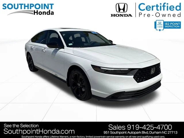 2025 Honda Accord Sedan 1.5T SE