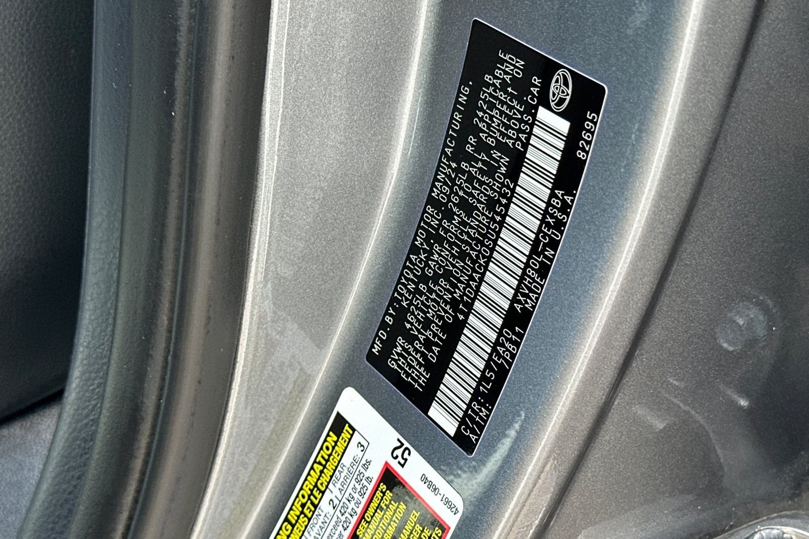 Used 2025 Gray Toyota SE image 33