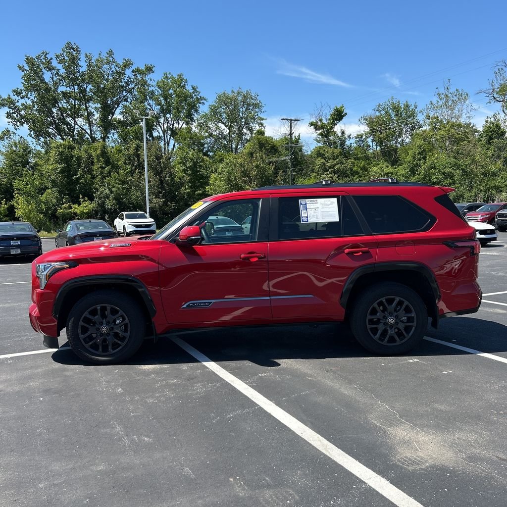 Used 2025 Red Toyota Platinum image 1