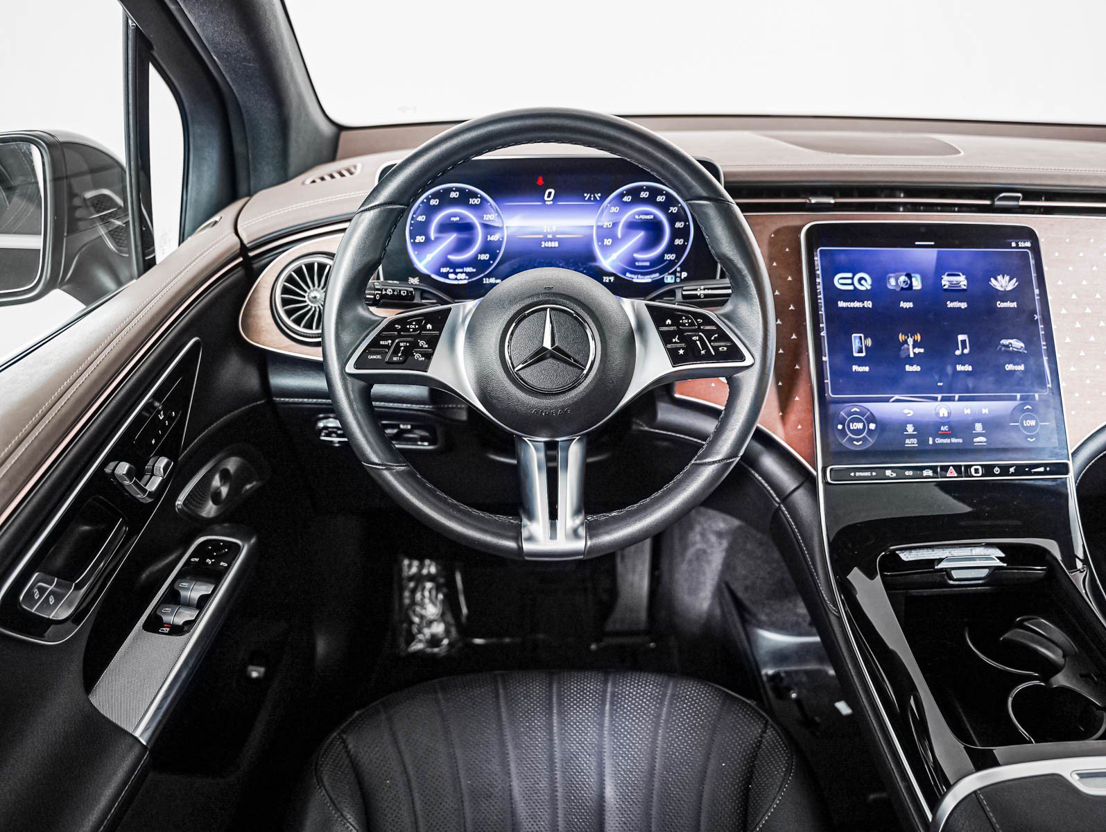 Certified Used 2023 Black Mercedes-Benz EQE 500 4MATIC® SUV image 14
