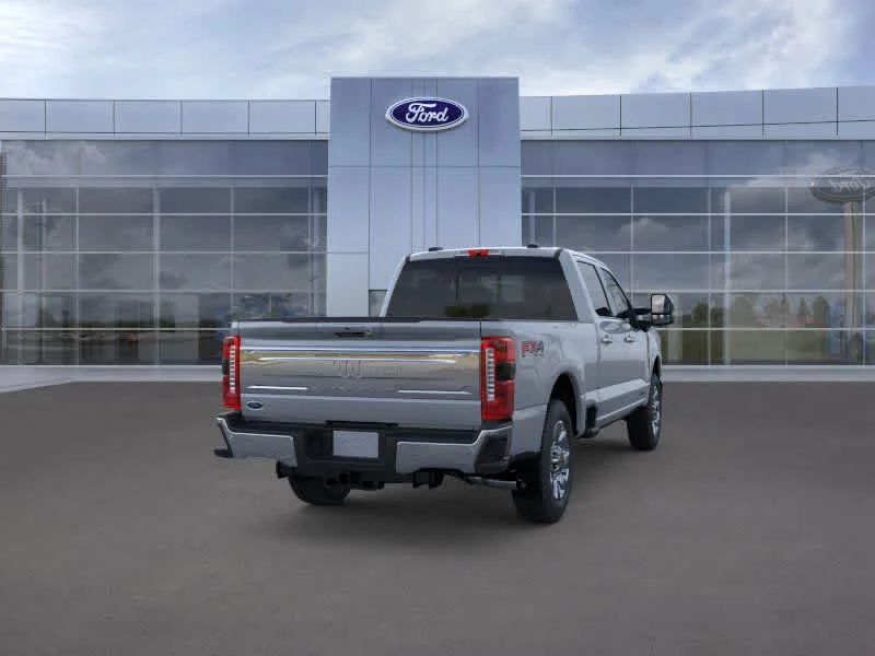 New 2026 Glacier Gray Metallic Tri-Coat Ford F-350 SRW King Ranch image 8