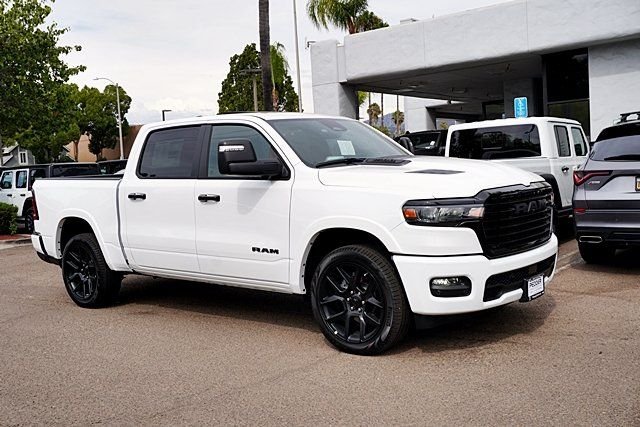 New 2026 Bright White Clear-Coat Exterior Paint RAM Laramie image 5