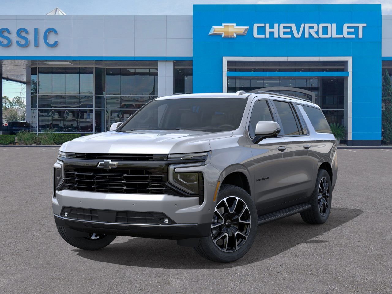 2026 Chevrolet Suburban RST Gray at Classic Elite Chevrolet Sugar Land