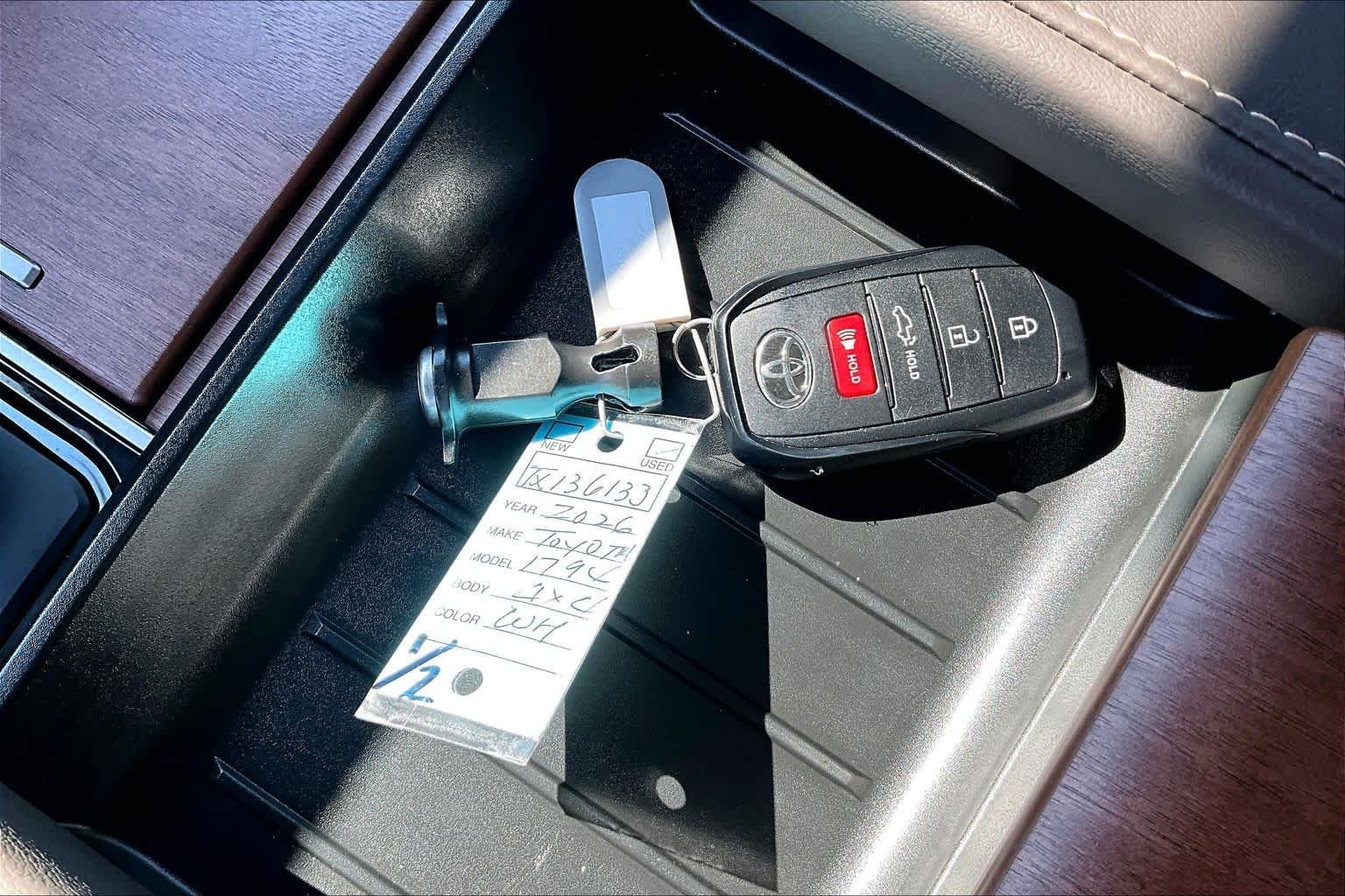 Used 2026 Wind Chill Pearl Toyota 1794 Edition Hybrid image 15