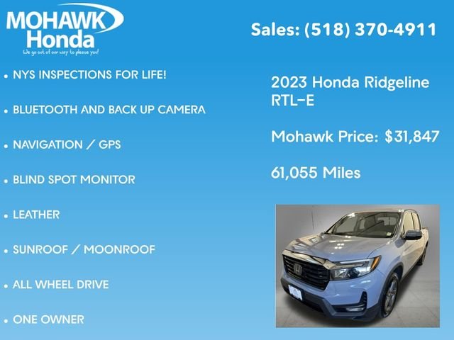 2023 Honda Ridgeline RTL-E - Photo 8