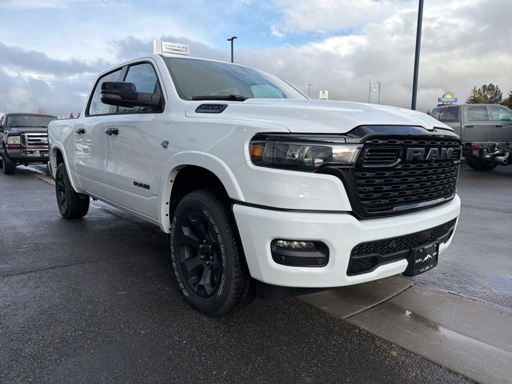 New 2026 Bright White Clear-Coat Exterior Paint RAM Big Horn/Lone Star image 9
