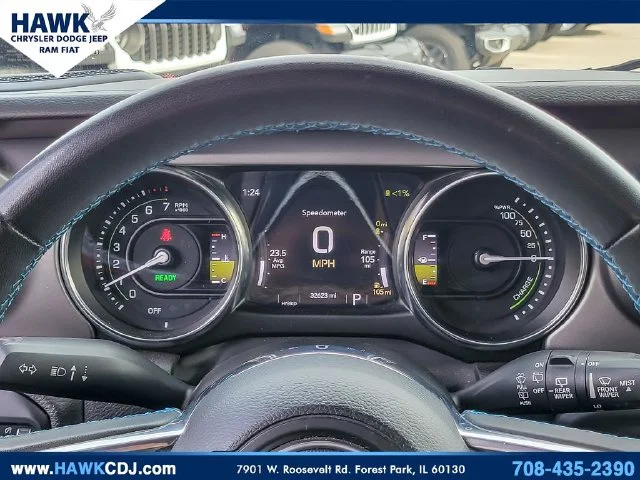 Used 2023 White Jeep Rubicon 4xe image 15