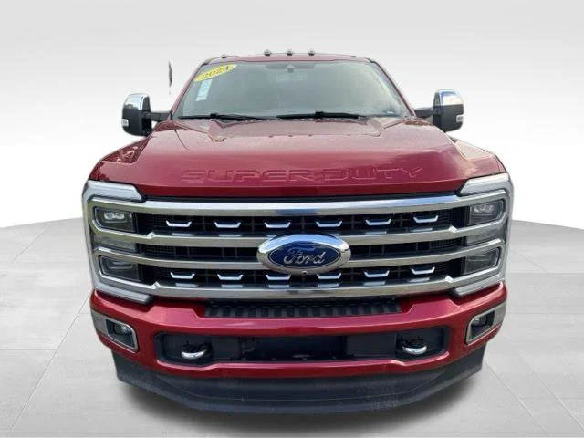 Used 2024 Red Ford Platinum image 2