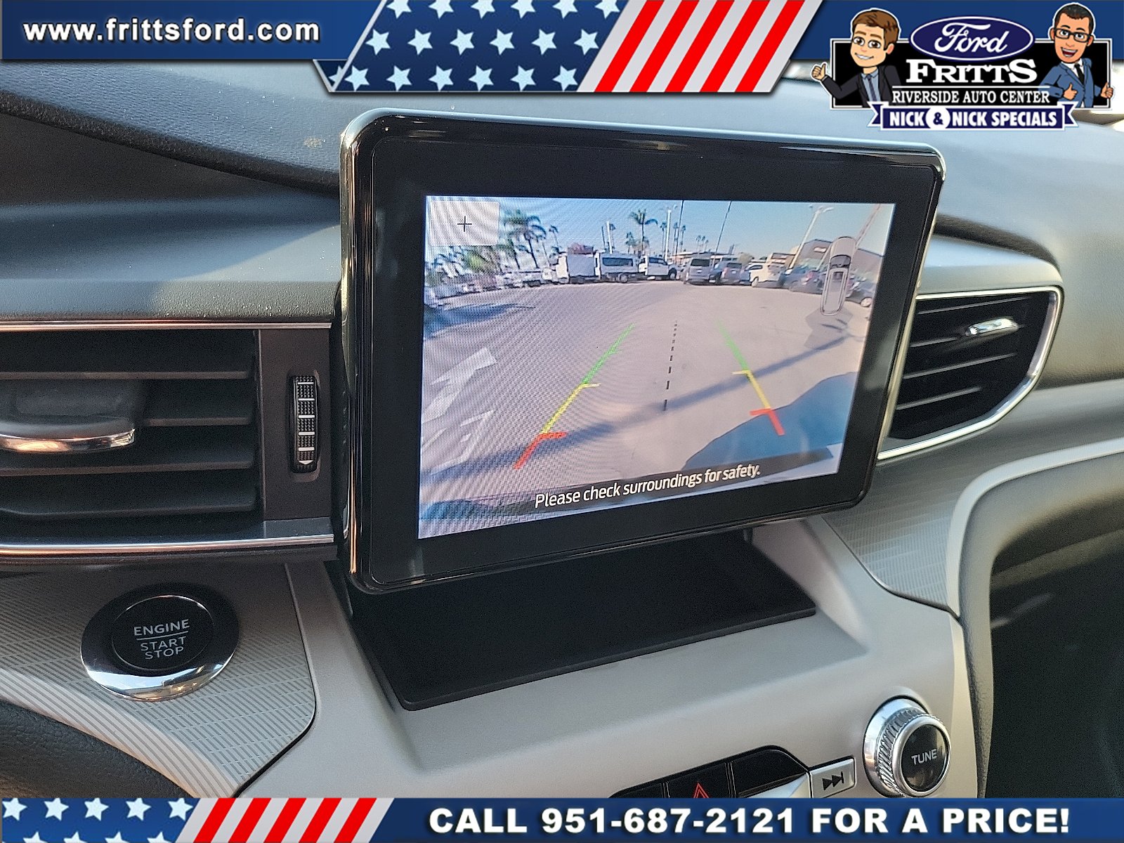 Certified Used 2023 White Metallic Ford XLT image 10
