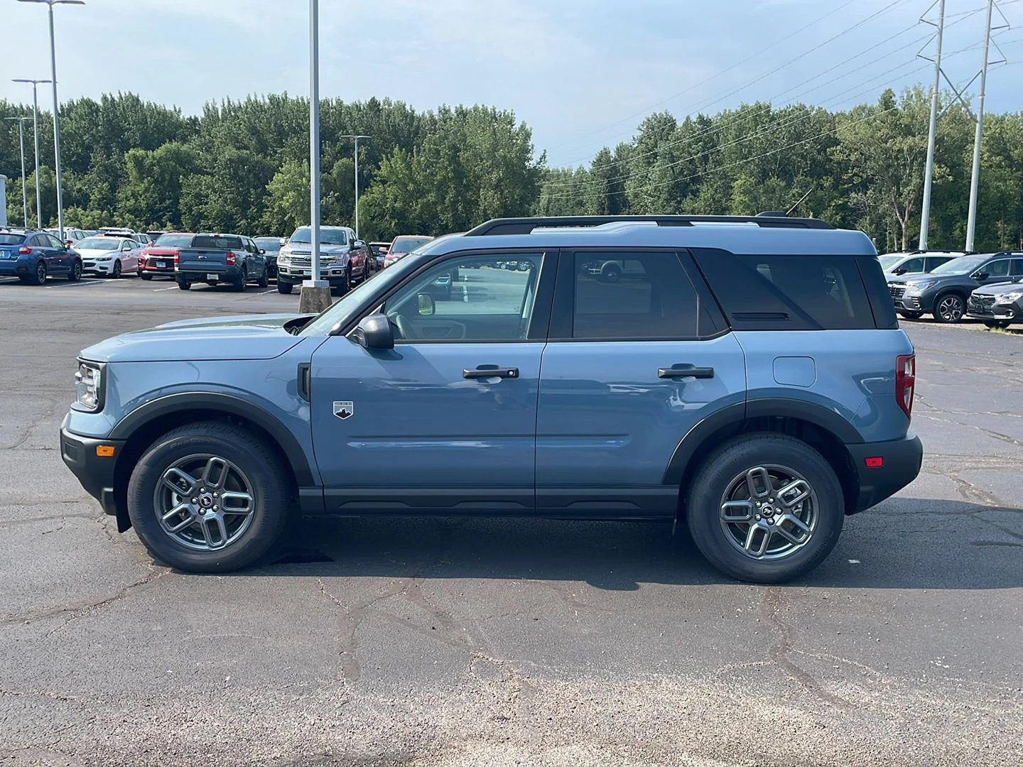 New 2026 Azure Gray Metallic Tri-Coat Ford Big Bend image 2