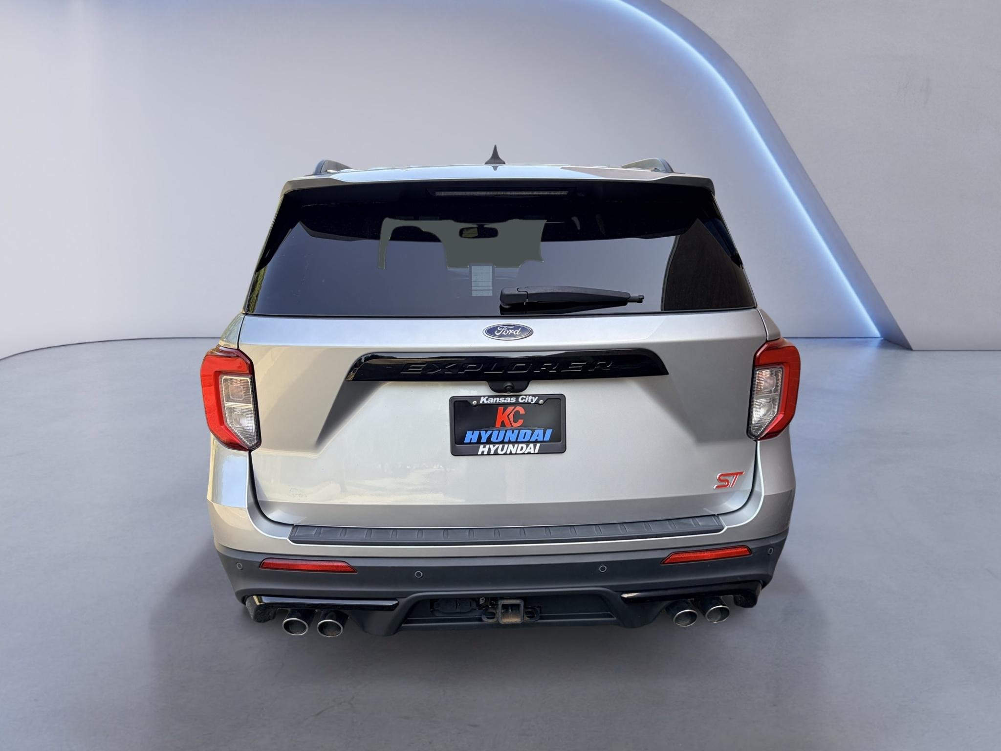 Used 2021 Iconic Silver Metallic Ford ST image 4