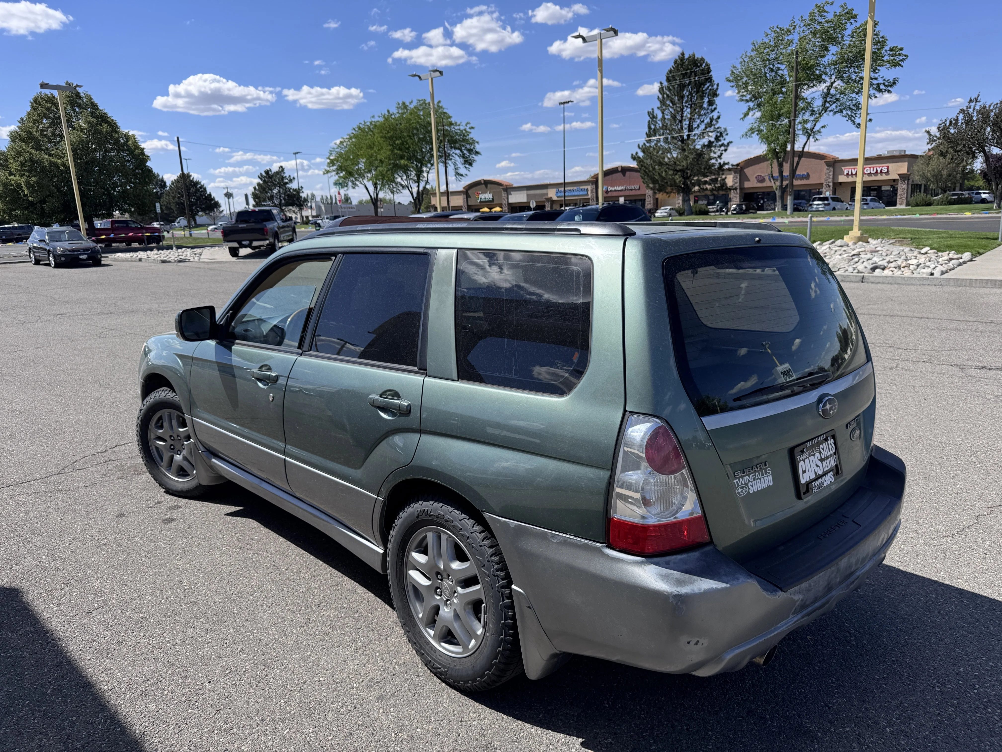 Used 2007 Evergreen Metallic Subaru X L.L. Bean Ed image 6