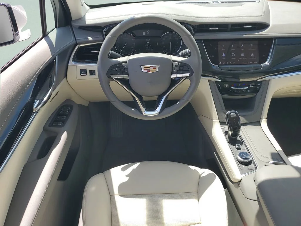 Used 2024 Crystal White Tricoat Cadillac Premium Luxury image 12