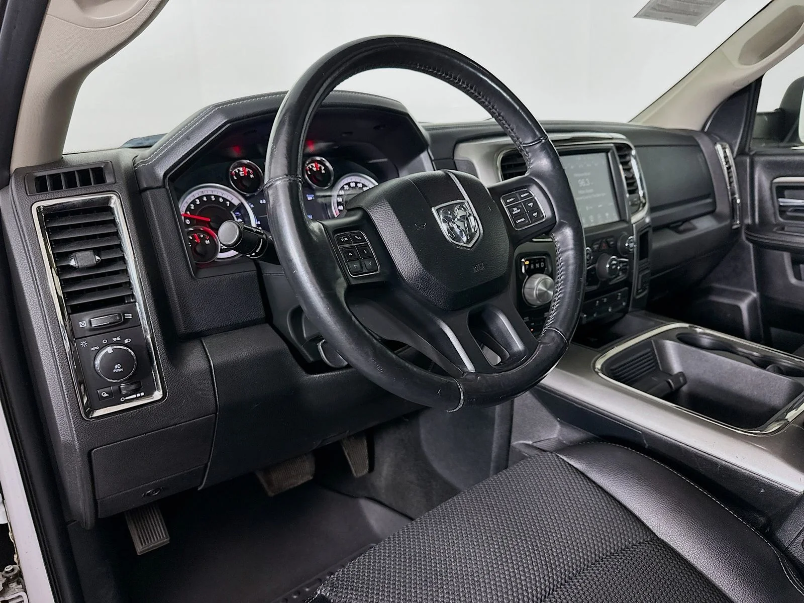 Used 2017 Bright White Clearcoat Ram Sport image 10
