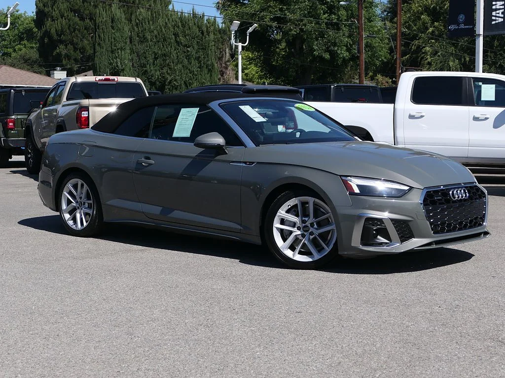 Used 2024 GRAY Audi quattro Premium 45 TFSI image 1