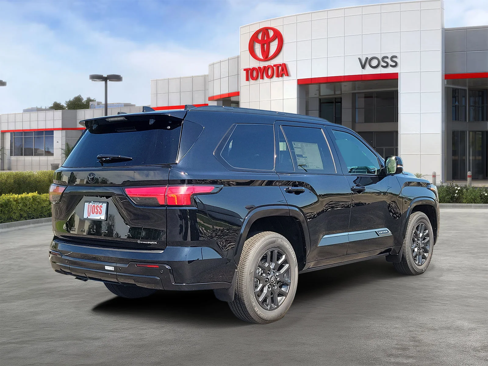 New 2026 MIDNGT BLK MET Toyota 4DR 4WD PLATINUM image 4