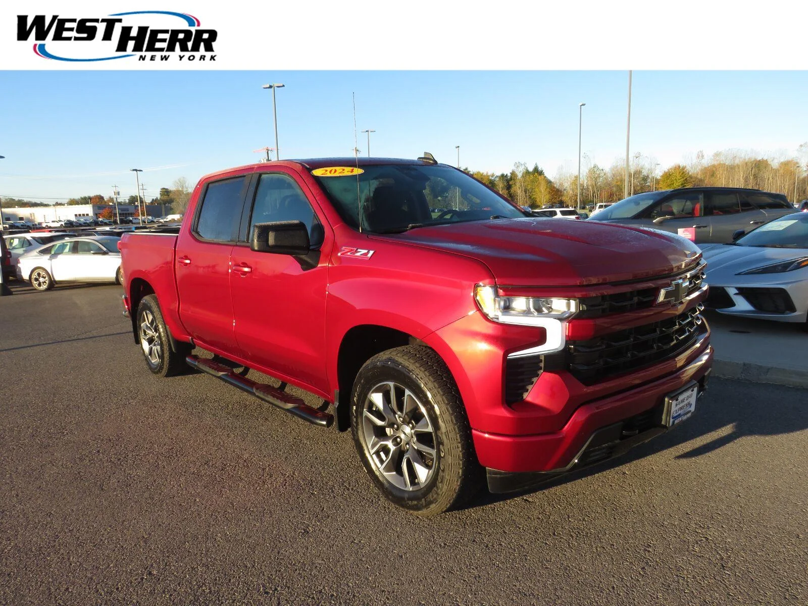 Used 2024 Radiant Red Tintcoat Chevrolet RST image 1