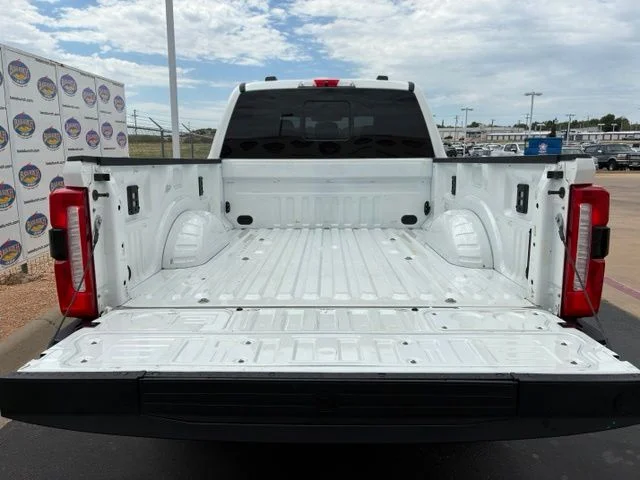 Certified Used 2024 White Metallic Ford Lariat image 6