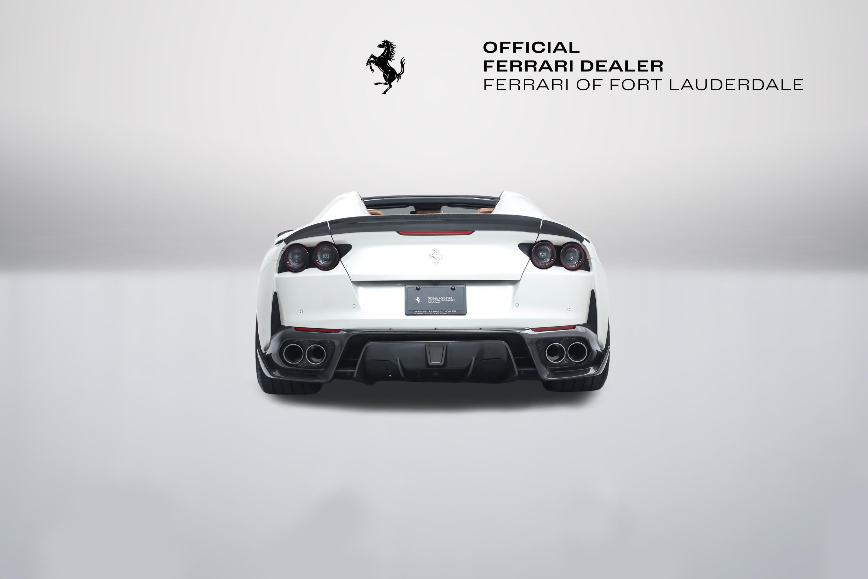 Certified Used 2022 Bianco Fuji Ferrari  image 9