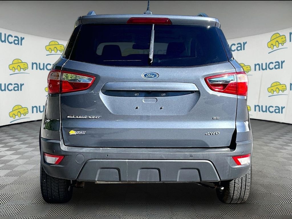 Used 2022 Smoke Metallic Ford SE image 5