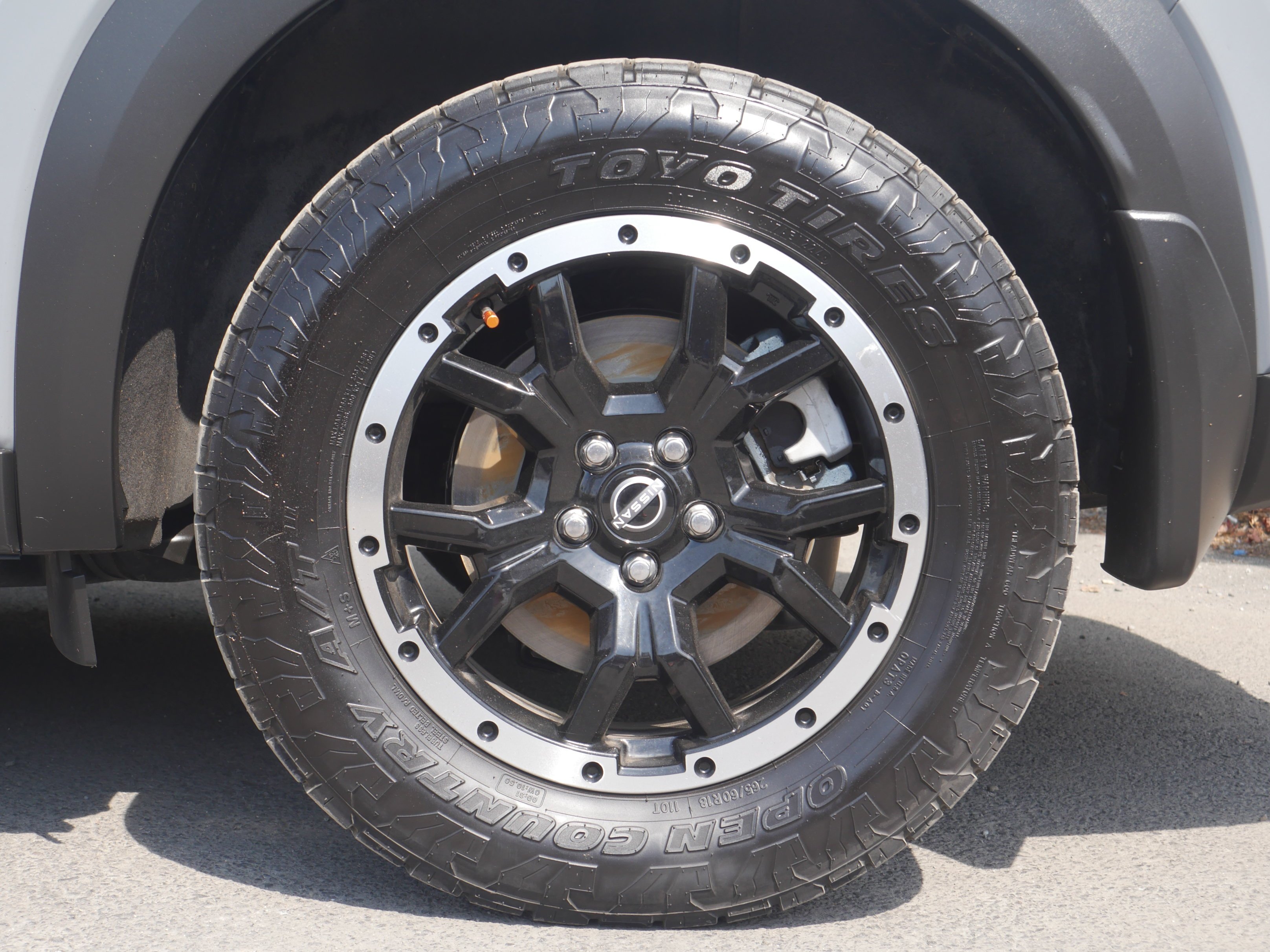 Used 2024 Solid Gray/Super Black Nissan Rock Creek image 19