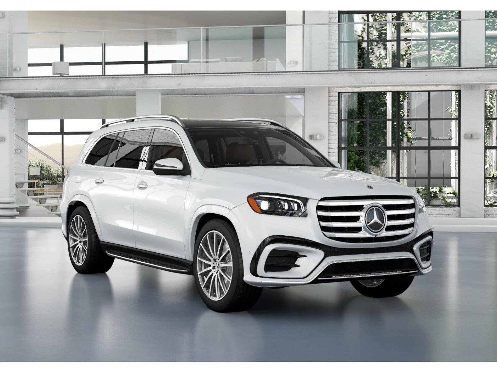New 2026 MANUFAKTUR Moonlight White Metallic Mercedes-Benz GLS 450 image 11